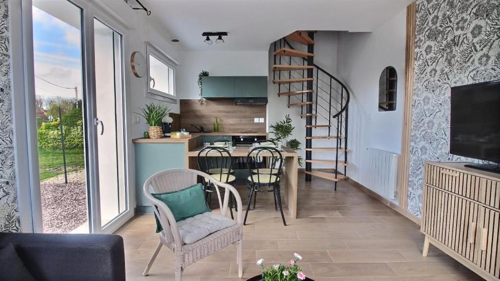 Joli Appartement En Duplex Neuf A Saint-Josse 외부 사진