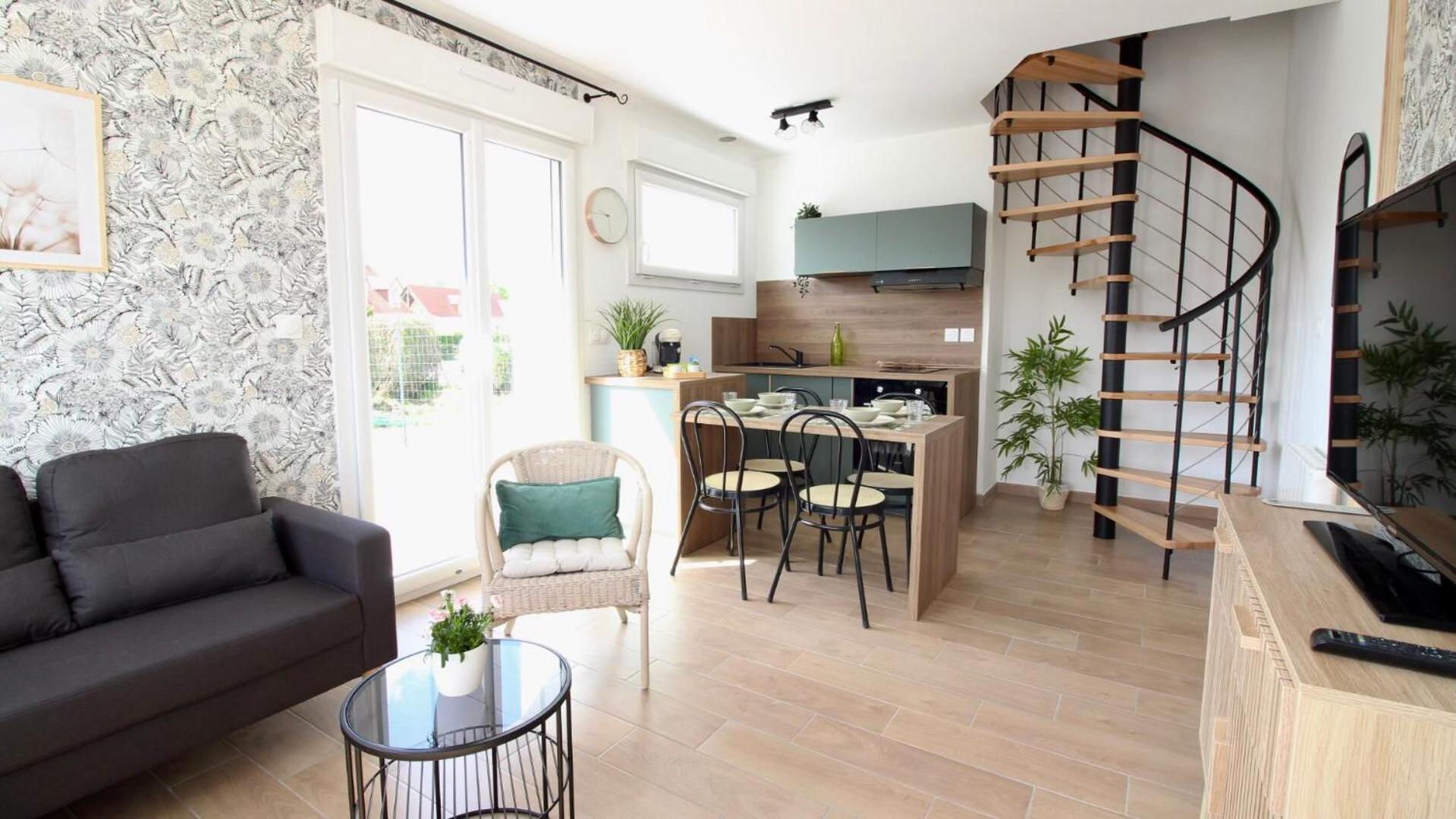 Joli Appartement En Duplex Neuf A Saint-Josse 외부 사진
